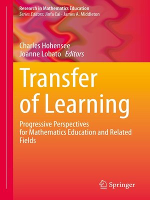 cover image of Transfer of Learning